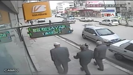 Çorum Kaza Anı Güvenlik Kamerasında