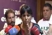 Rodríguez ve insuficiente la marcha de Griñán