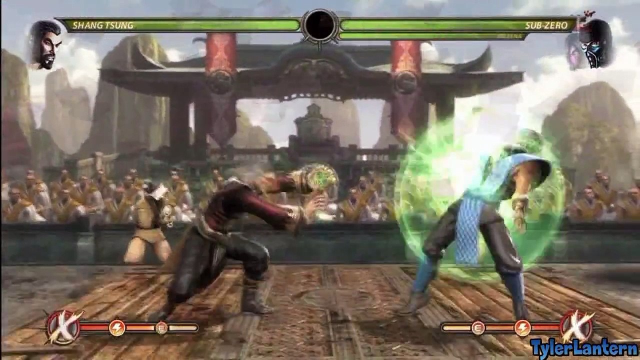 MK9 - Sub Zero Combo Compilation - Mortal Kombat 9 (2011)