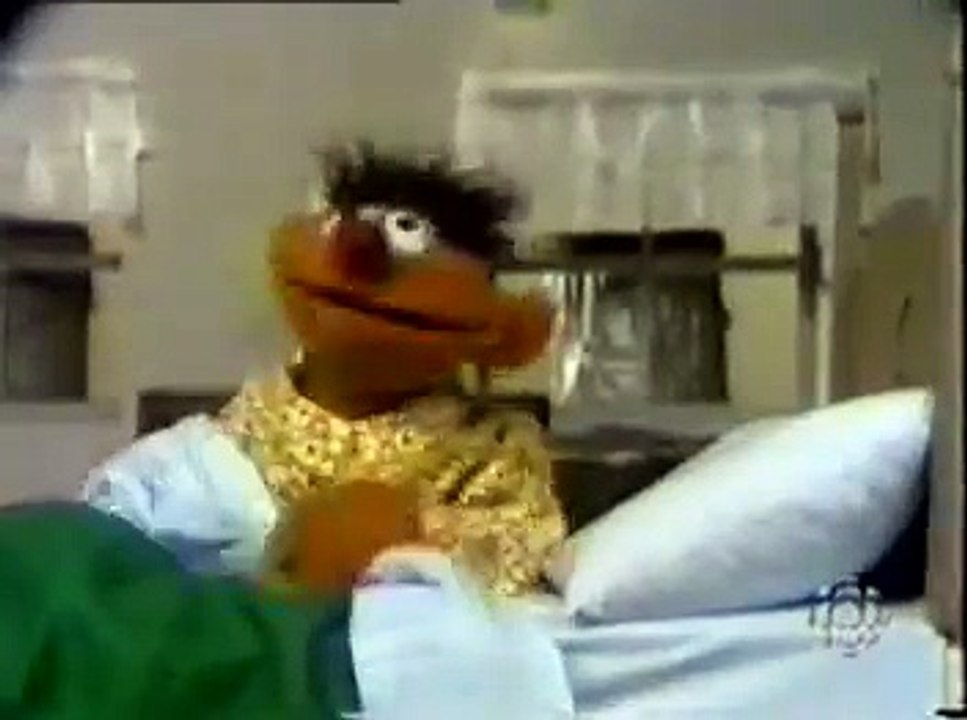 Classic Sesame Street - Ernie, Cookie and the pillow