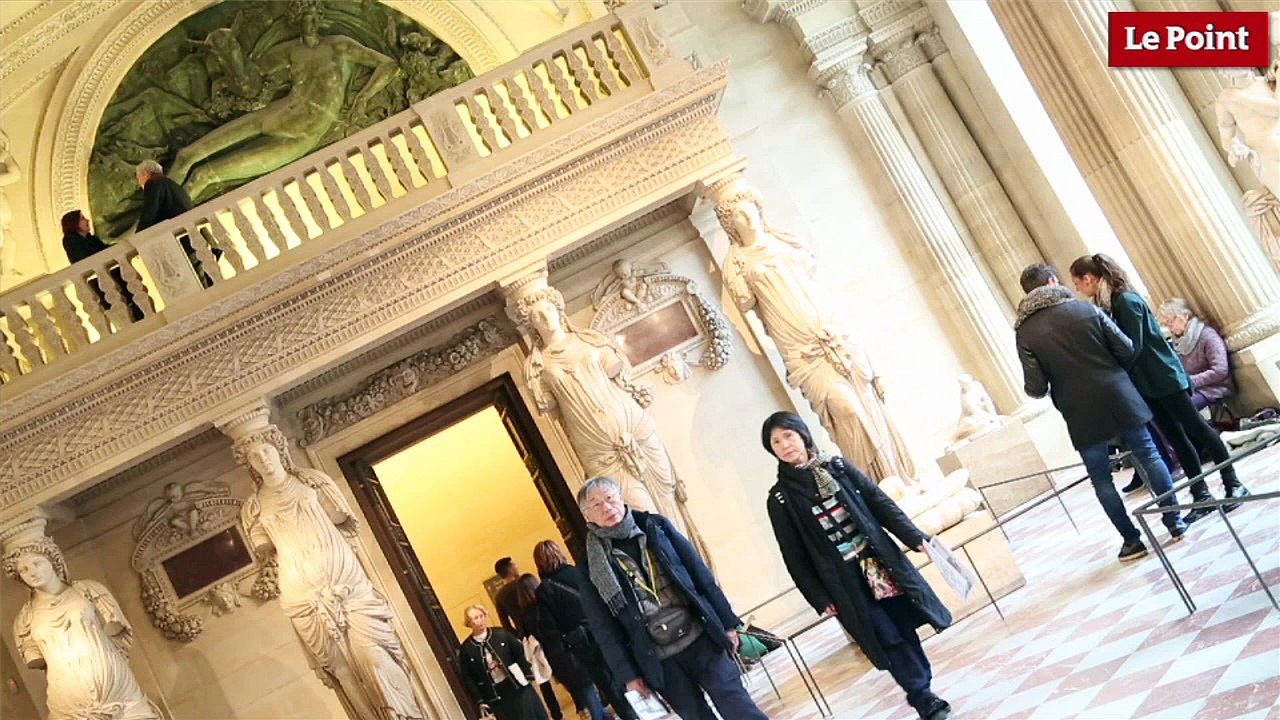 Visite interdite du Louvre #2 : la tribune des musiciens dans la salle des Caryatides.
