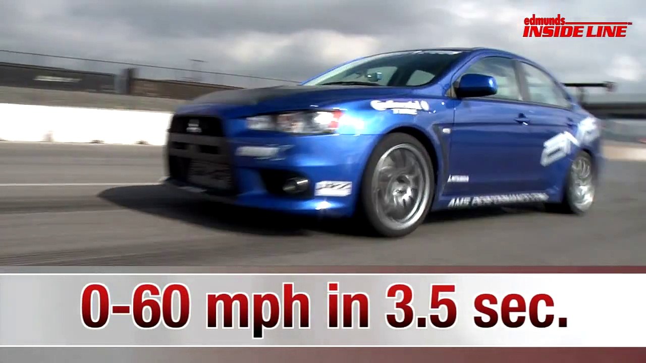 2008 Mitsubishi EVO X by AMS | Track Tested | Edmunds.com