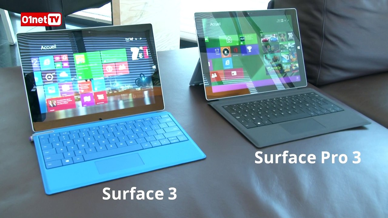 Microsoft : "la Surface 3 est d'abord une tablette"