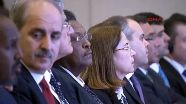 Davutoğlu, Çanakkale 100. Yıl Barış Zirvesi Yüksek Düzeyli Oturumu nda Konuştu