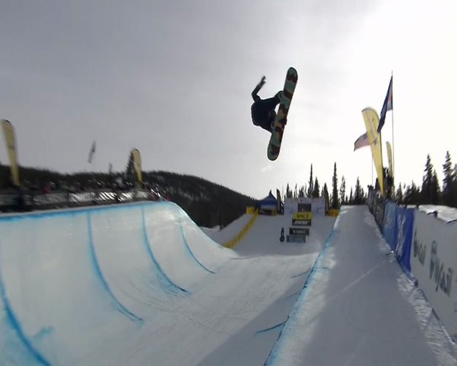 Snowboard Halfpipe - Run victorieux de Kelly Clark