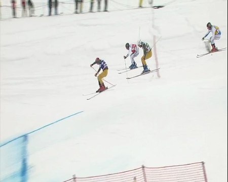 Skicross Val Thorens - Chapuis termine à la 2ème place