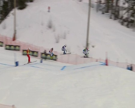 Skicross Are - Victoire d'Alizée Baron lors de la 1ère course