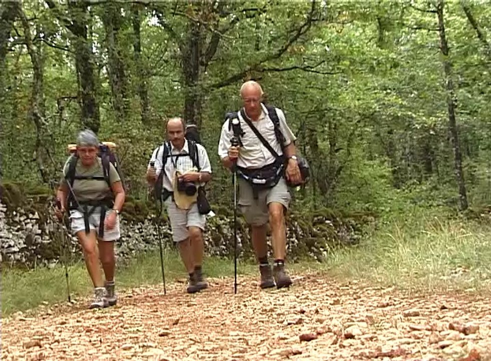Le chemin de St Jacques de Compostelle (2)-Figeac/Lectoure, film en version complète