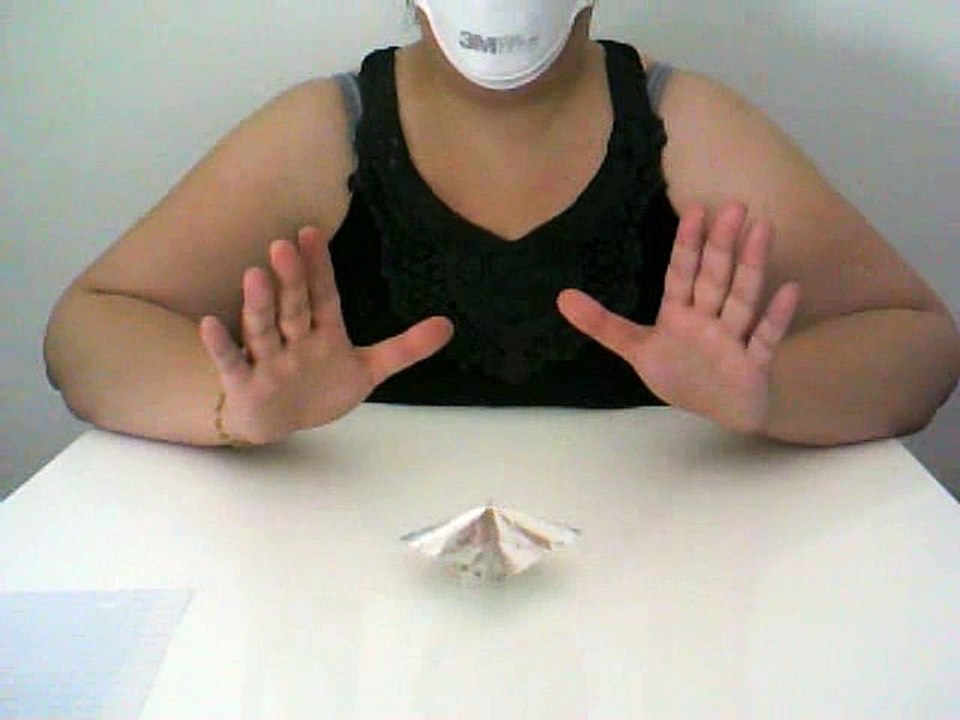 Télékinésie, rotation pyramide aluminium 2