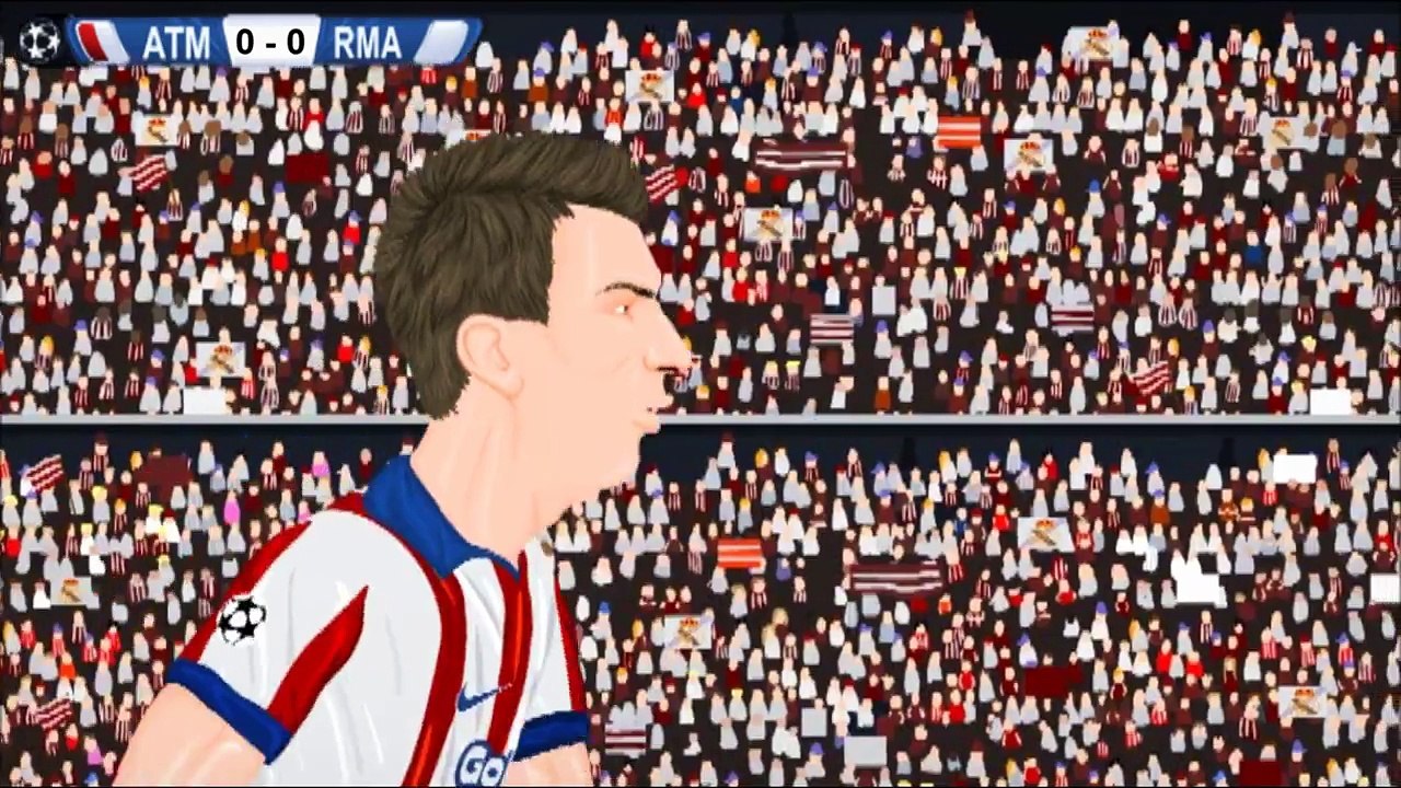 Real Madrid 1-0 Atlético Madrid Champions League Parody 22.04.2015