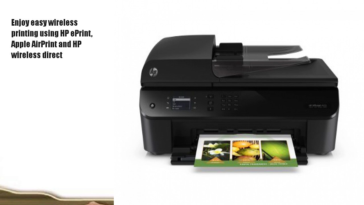 HP Officejet 4630 E All In One Printer Video Dailymotion   X720