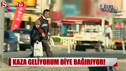 E-5'te şaşkına çeviren görüntü