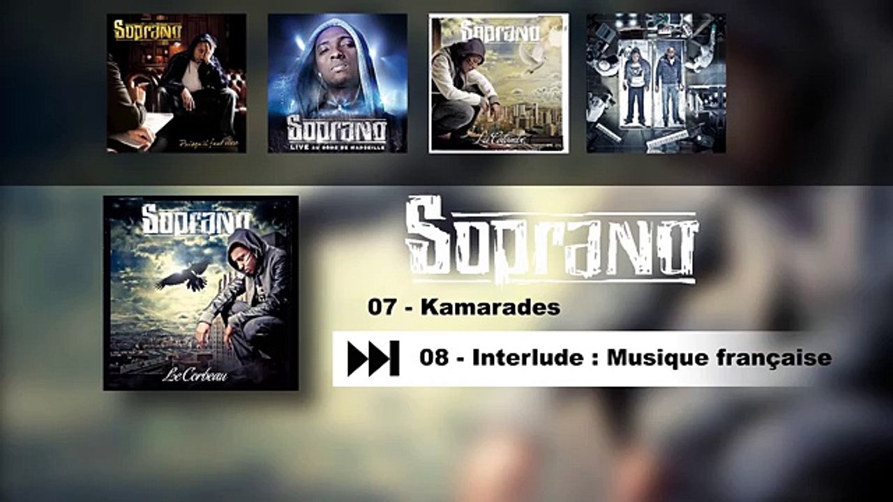 SOPRANO - KAMARADES (AUDIO OFFICIEL)