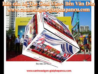 Căn hộ The Gold View-Bến vân Đồn Quận 4