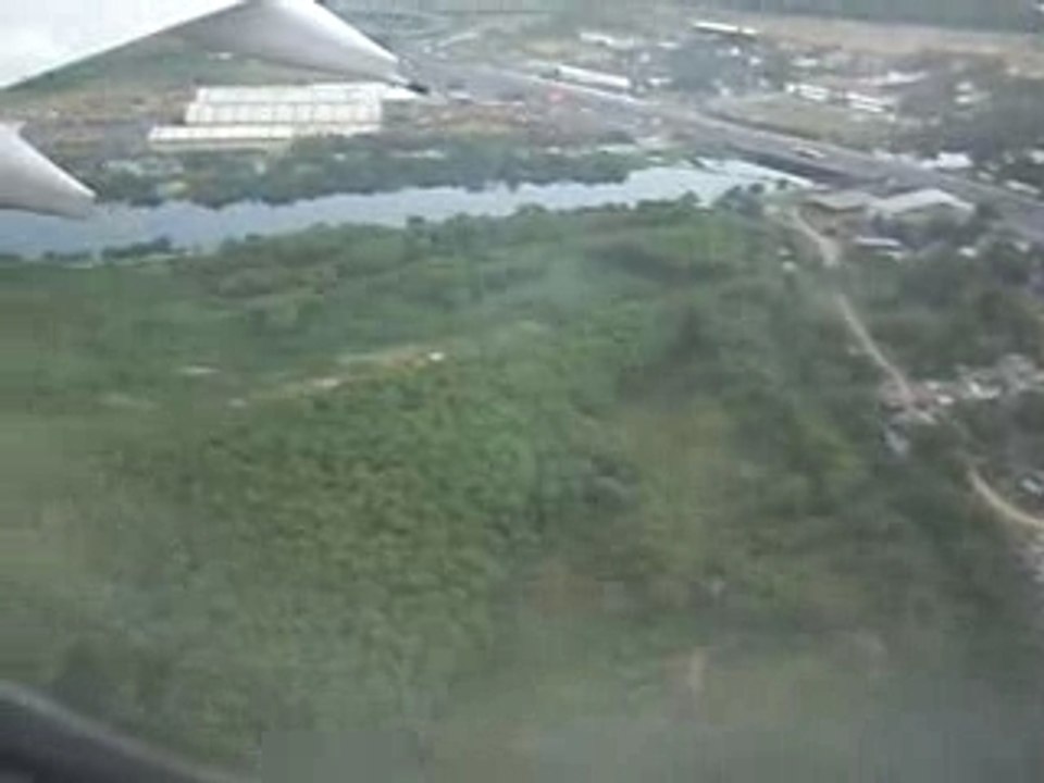 Atterrissage à l'aéroport de rio