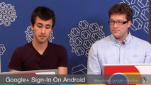 Google  Developers Live: Google  Sign-In on Android