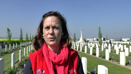 Jennifer Stephenson, chargée des commémorations de l'Anzac Day