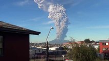 Erupción volcán calbuco