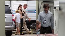 Angelina Jolie Visits Brad Pitt On Set in New Orleans