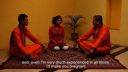 Sadhu Baba Taking Advantage of a Lady Chochi Baba - Matinee Masala