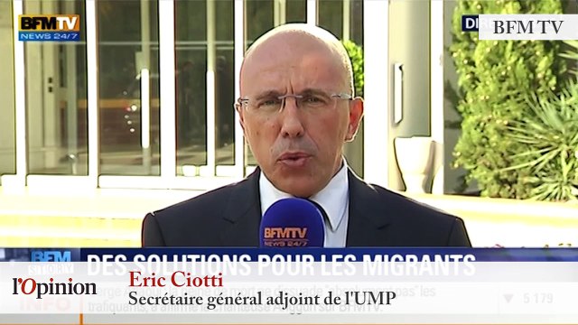 TextO’ : Sommet européen sur les migrants - Eric Ciotti : F. Hollande n'est pas à la hauteur