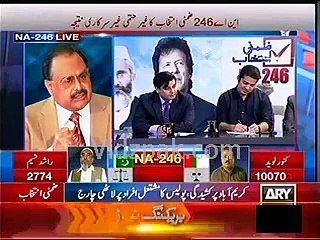 altaf hussain using abuse language against imran khan in live show