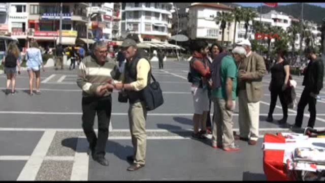 Marmaris - Vatan Partisi'nden Ermeni Soykırımı İddialarına Karşı İmza Kampanyası