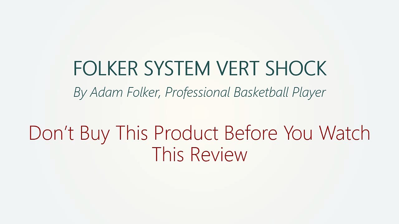 Folker System Vert Shock Review - Don't Buy This Product Before You Watch This Review