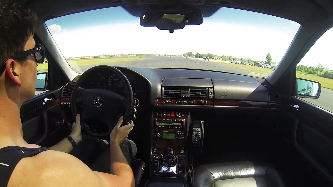 Mercedes S 600 V12 Biturbo 0-270km/h acceleration, and burnout || KO 860 -  video Dailymotion