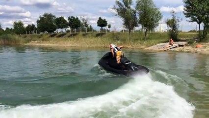 Yamaha jet ski Turbo Test
