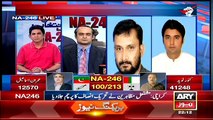 Khara Sach 23rd April 2015 NA 246 Electon Result In Karachi