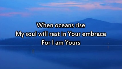 Hillsong - Oceans (Where Feet May Fail) - Instrumental with lyrics