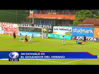 -Jonathan McDonald es el goleador de Alajuelense en el Verano