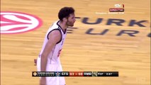 SK 1: Rudy Fernandez insane 3pts shot vs Anadolu Efesa in HD