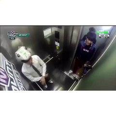 Bambam scaring Sehun ft Chen +Sehun aegeo
