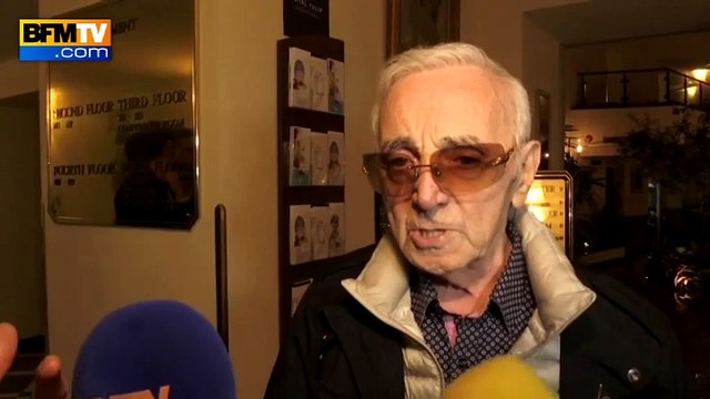 Centenaire du génocide arménien: le président turc a un peu la tête dure selon Charles Aznavour