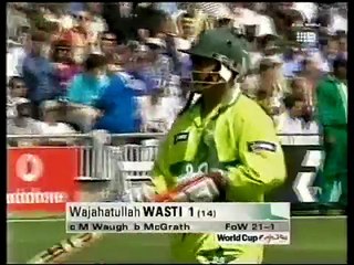 Mark Waugh CLASSIC CATCH 1999 WORLD CUP FINAL