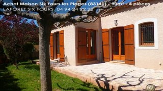 A vendre - Maison - Six Fours les Plages (83140) - 4 pièces - 90m²