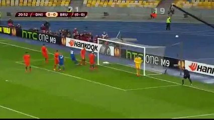 dnipro vs club brugge 1st half highlights