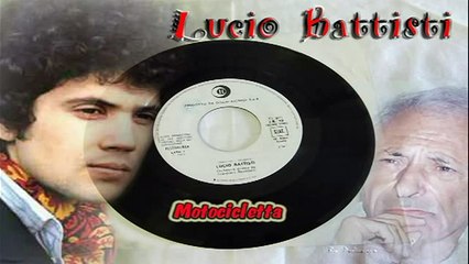Lucio Battisti           motocicletta