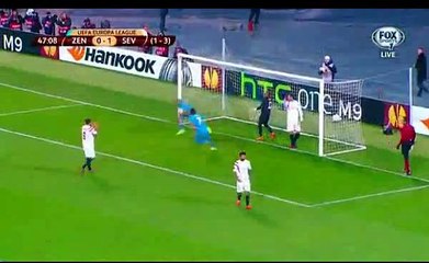 zenit-sevilla 1-1 Jose Rondon goal