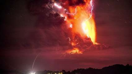 As impressionantes imagens do despertar de Calbuco