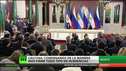 Putin: "Rusia está dispuesta a proporcionar a Argentina acceso a sus últimas tecnologías nucleares"