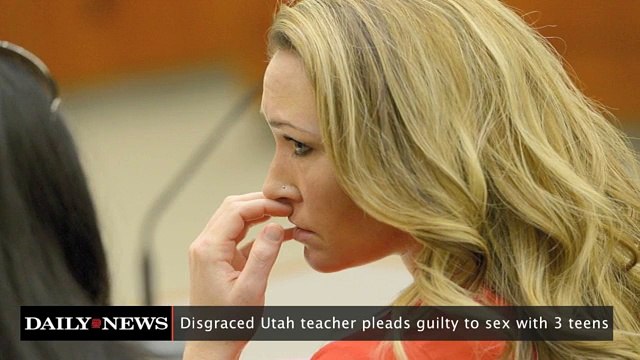 Disgraced Utah teacher pleads guilty to sex with three teenage boys, avoids 11 other felony counts