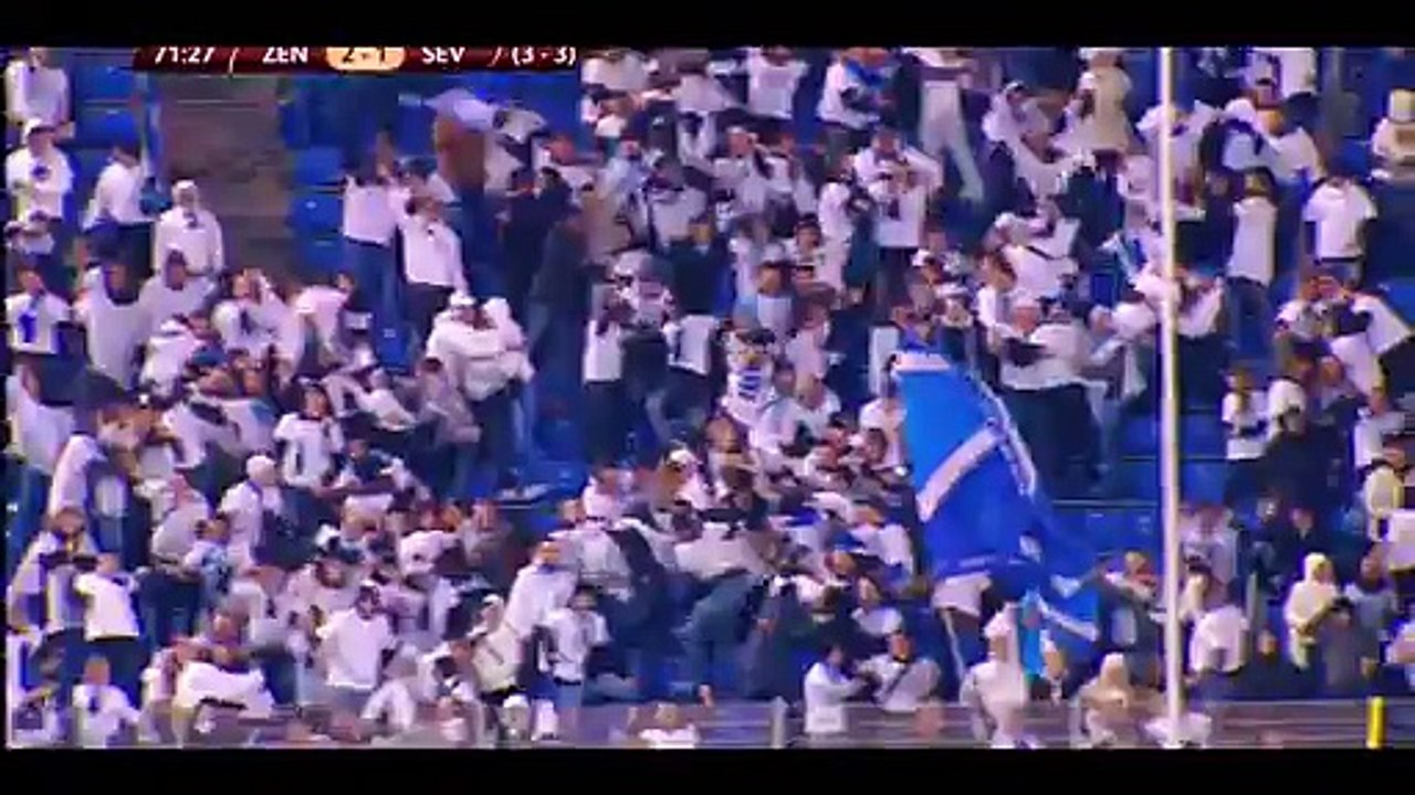 Goal Hulk - Zenit Petersburg 2-1 Sevilla - 23-04-2015