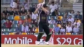 Adam Gilchrist smashes Australia - not fake! Awesome viewing