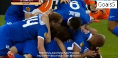 Yevgeniy Shakhov Goal Dniprno 1 - 0 Club Brugge Europa League 23-4-2015