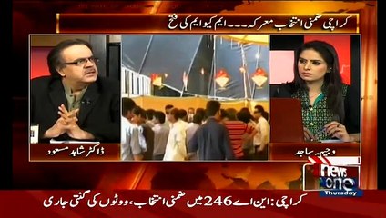 Mein Imran Ismail Ko Daad Deta..Dr Shahid MAsood