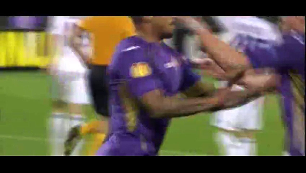 Goal Vargas - Fiorentina 2-0 Dyn. Kiev - 23-04-2015