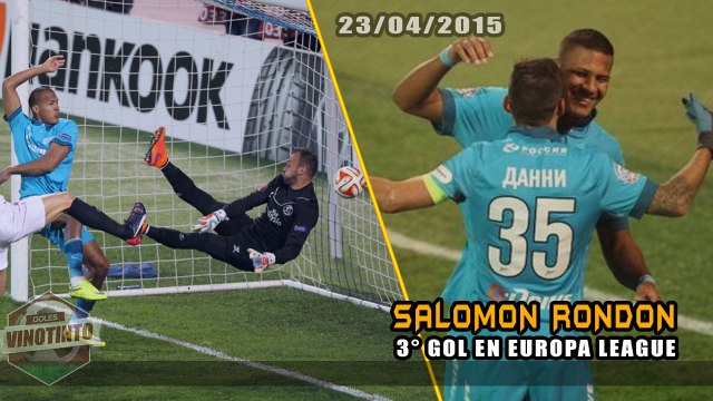 Goles Vinotinto │ GOL de Salomón Rondón│ 23/04/2015